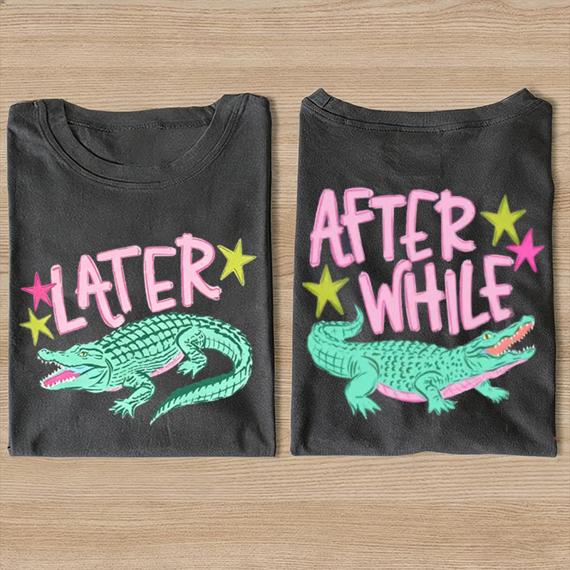 Gator Alligator Summer vacation T-shirt