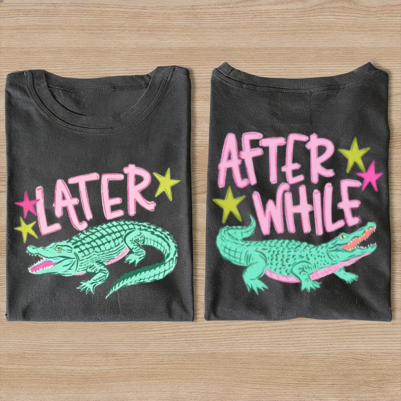 Gator Alligator Summer vacation T-shirt