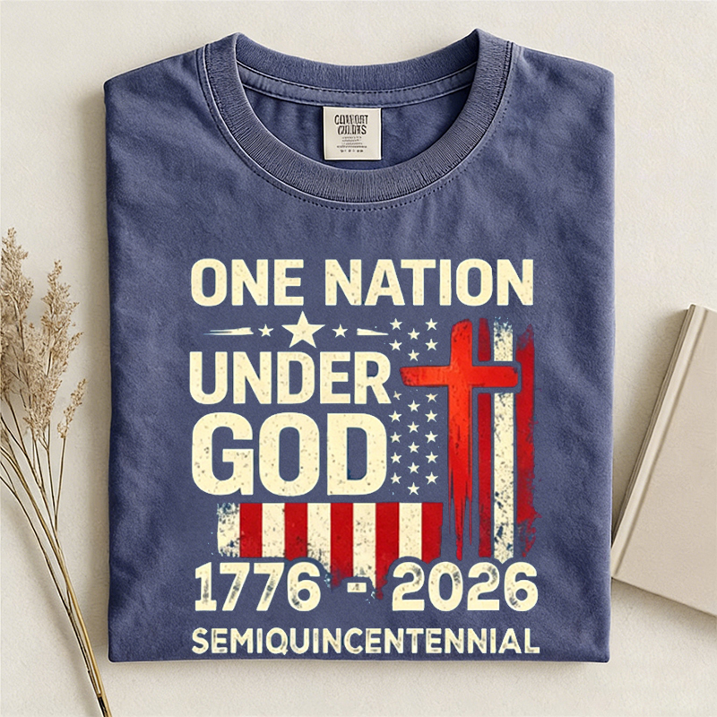 1776 2026 Land Of The Free Patriotic T-shirt