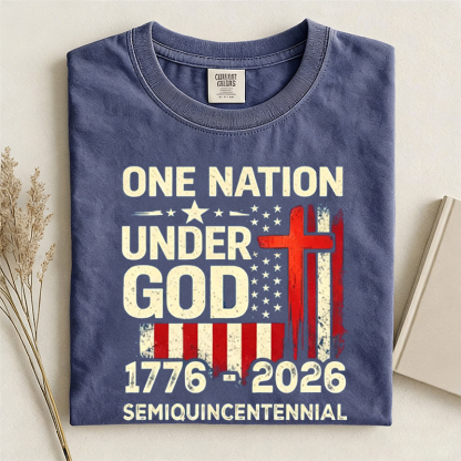 1776 2026 Land Of The Free Patriotic T-shirt