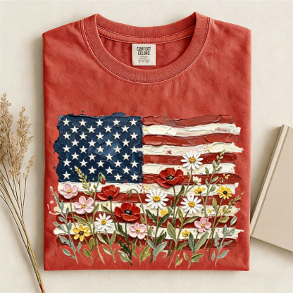 1776 2026 Land Of The Free Patriotic T-shirt