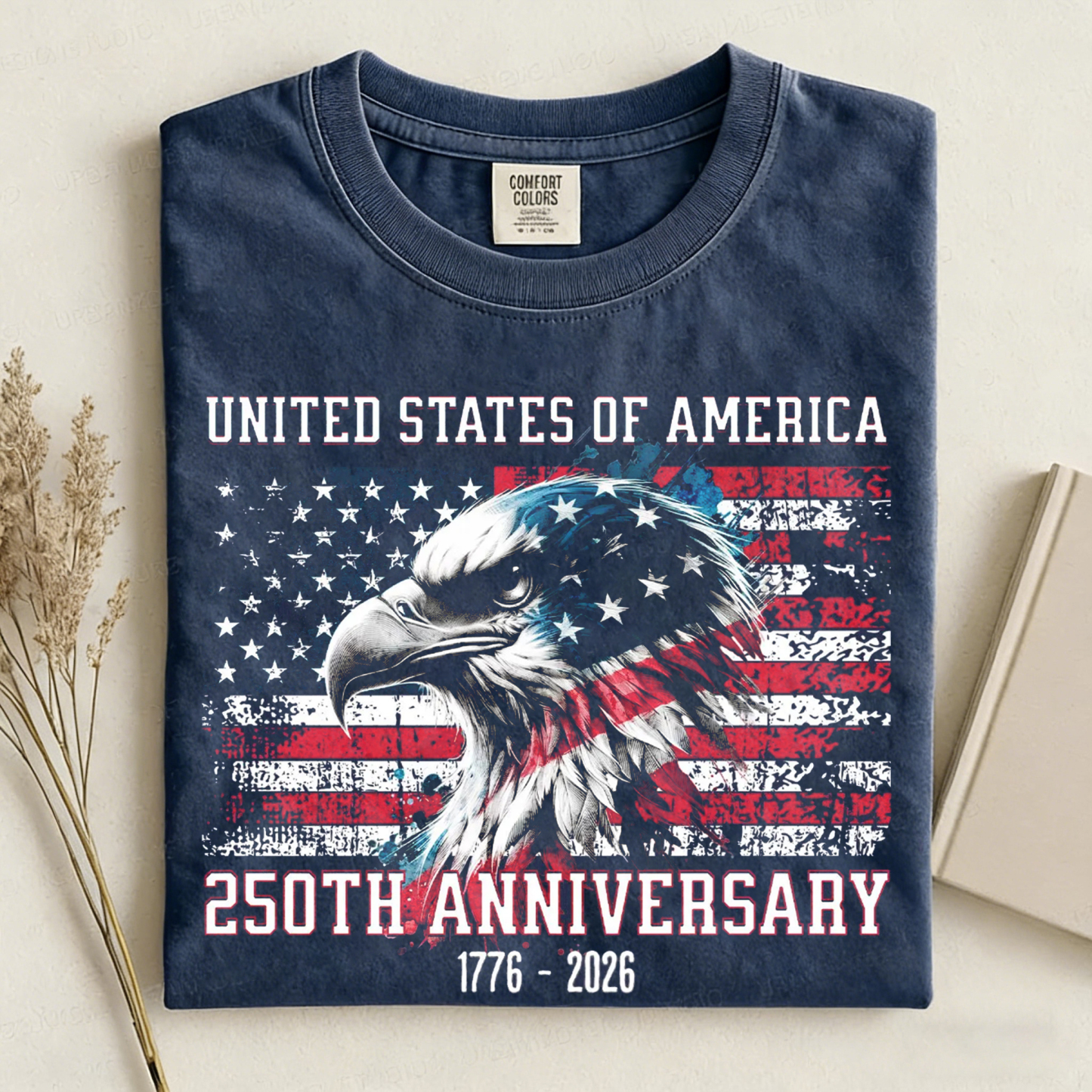1776 2026 Land Of The Free Patriotic T-shirt