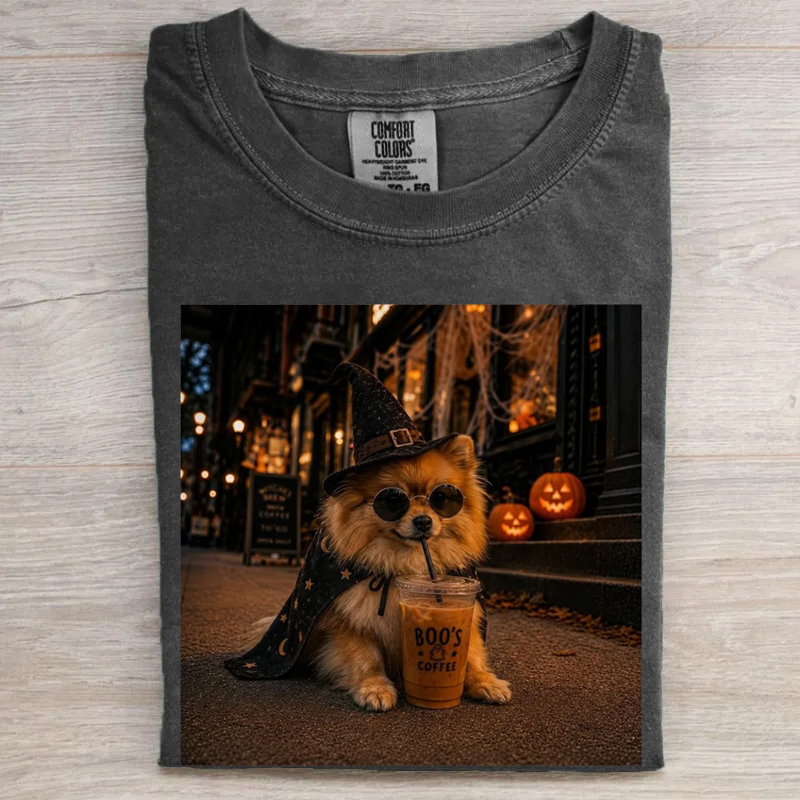 Funny Pomeranian Halloween T-shirt
