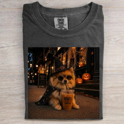 Funny Pomeranian Halloween T-shirt