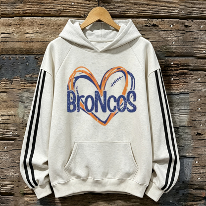 Denver Retro Football Hoodie