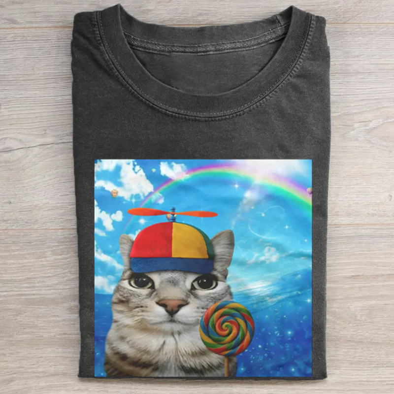 Happy Cat Dreamcore T-shirt
