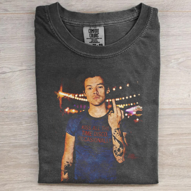 Retro Pop Concert Fan Disco Inspired T-shirt