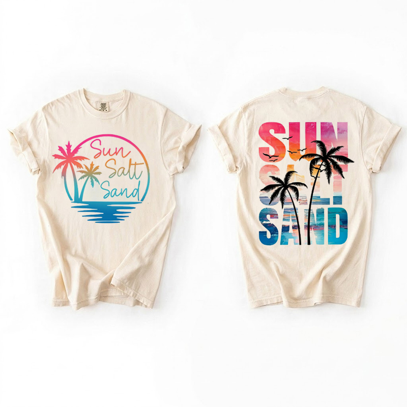 Sun Sand Salt Beach T-shirt