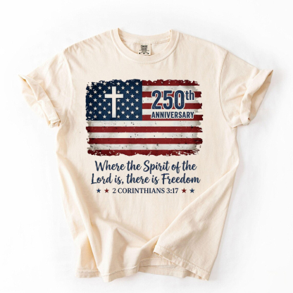 1776 2026 Land Of The Free Patriotic T-shirt