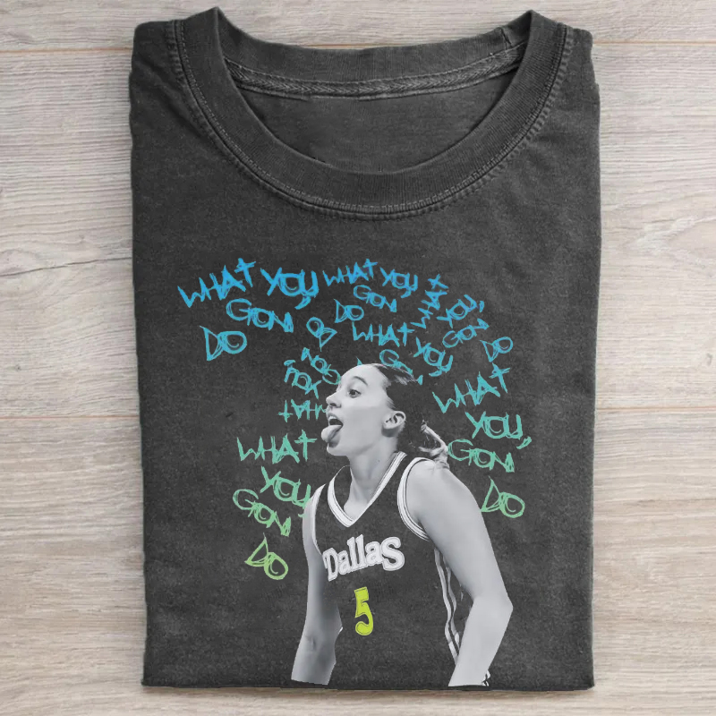 Dallas Basketball Vintage T-Shirt