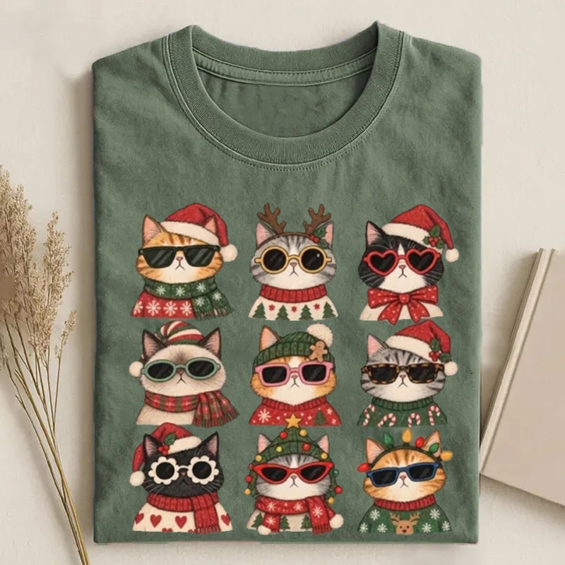 Funny Cats in Sunglasses T-shirt