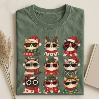 Funny Cats in Sunglasses T-shirt