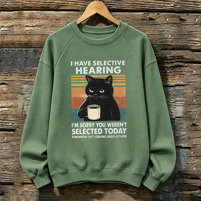 I Like Cats And Coffee Sweatshirt