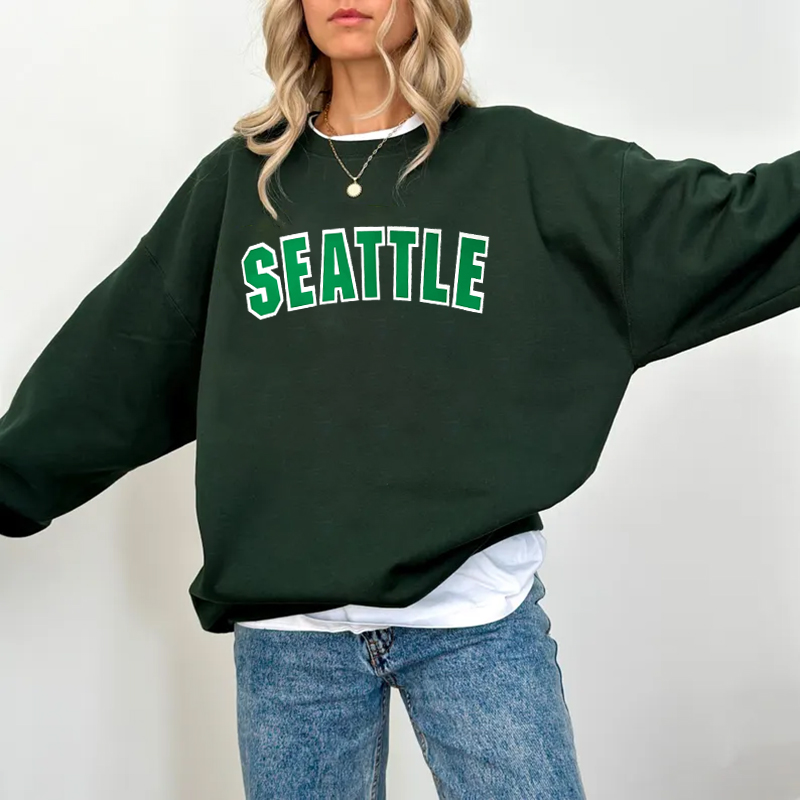 Seattle Football Retro Sweatshirt