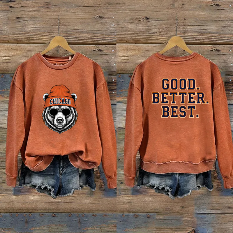 Retro Chicago Football Sweatshirt