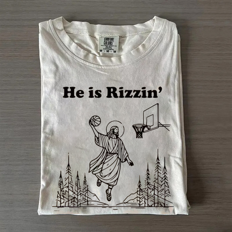 Funny Jesus Basketball T-Shirt