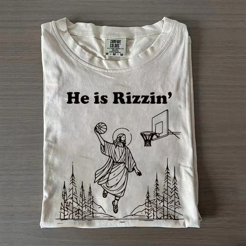 Funny Jesus Basketball T-Shirt