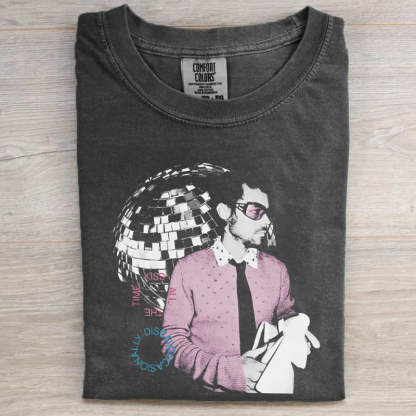 Retro Pop Concert Fan Disco Inspired T-shirt