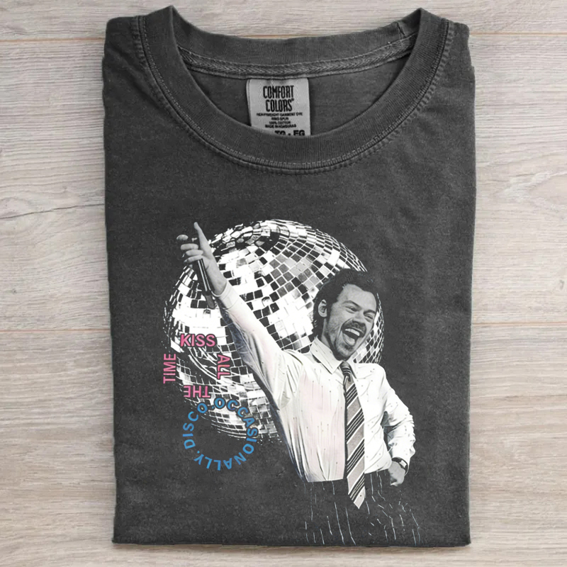 Retro Pop Concert Fan Disco Inspired T-shirt