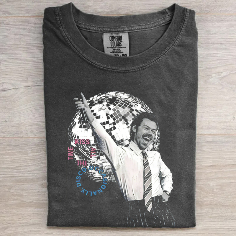 Retro Pop Concert Fan Disco Inspired T-shirt