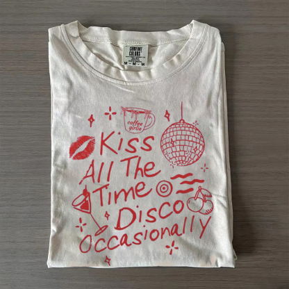 Retro Pop Concert Fan Disco Inspired T-shirt