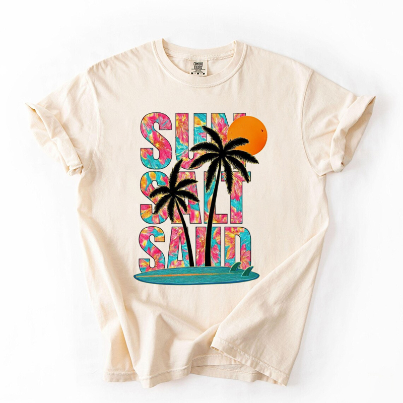 Sun Salt Sand Tropical Vacation T-shirt