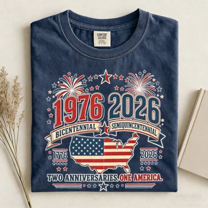 1776 2026 Land Of The Free Patriotic T-shirt