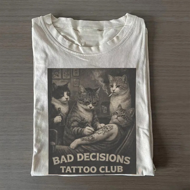 Bad Decisions Tattoo Club T-Shirt