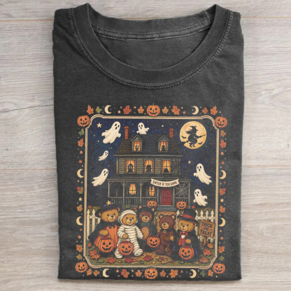 Vintage 90s Bears Halloween T-Shirt
