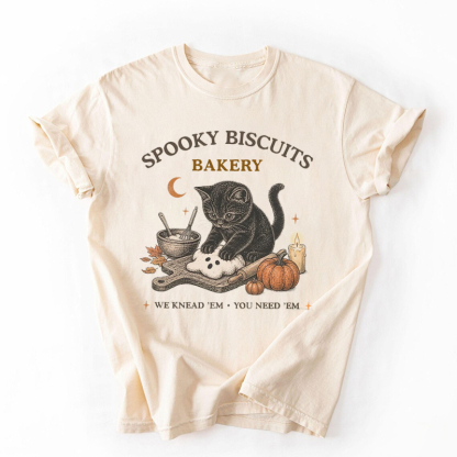 Spooky Biscuits Bakery T-shirt