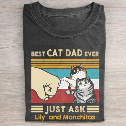 Best Cat Dad Ever T-shirt