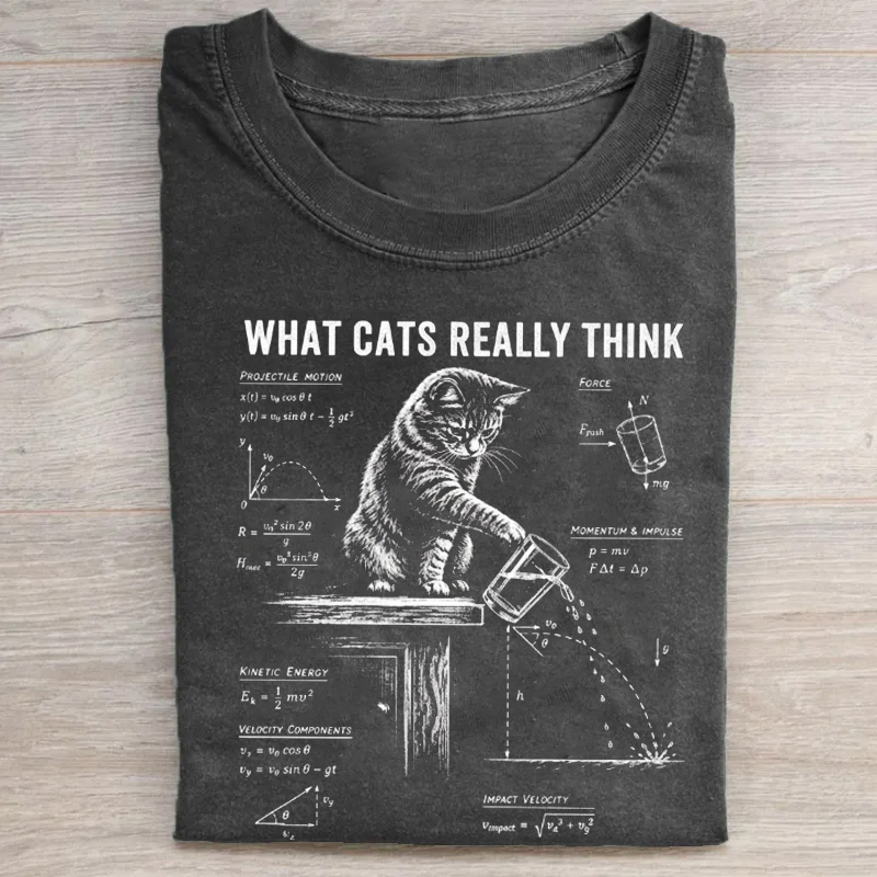 What Cats Really Think T-shirt