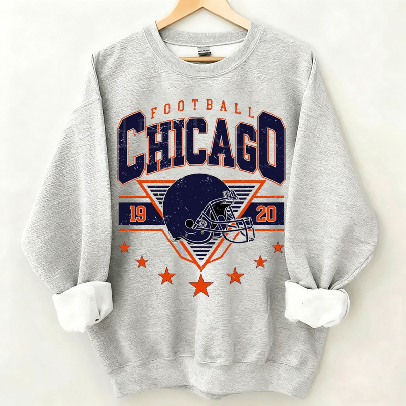 Chicago Vintage Football Sweatshirt