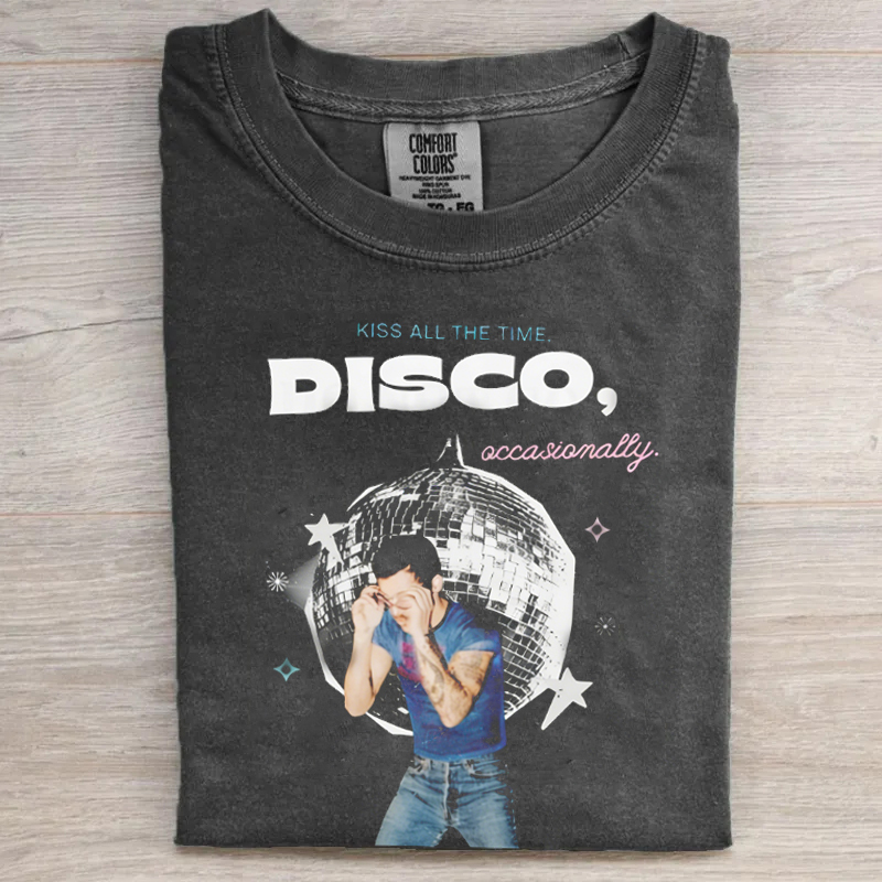 Retro Pop Concert Fan Disco Inspired T-shirt