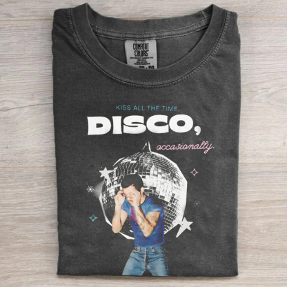Retro Pop Concert Fan Disco Inspired T-shirt