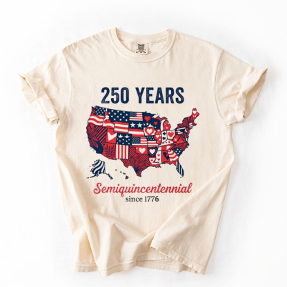 1776 2026 Land Of The Free Patriotic T-shirt