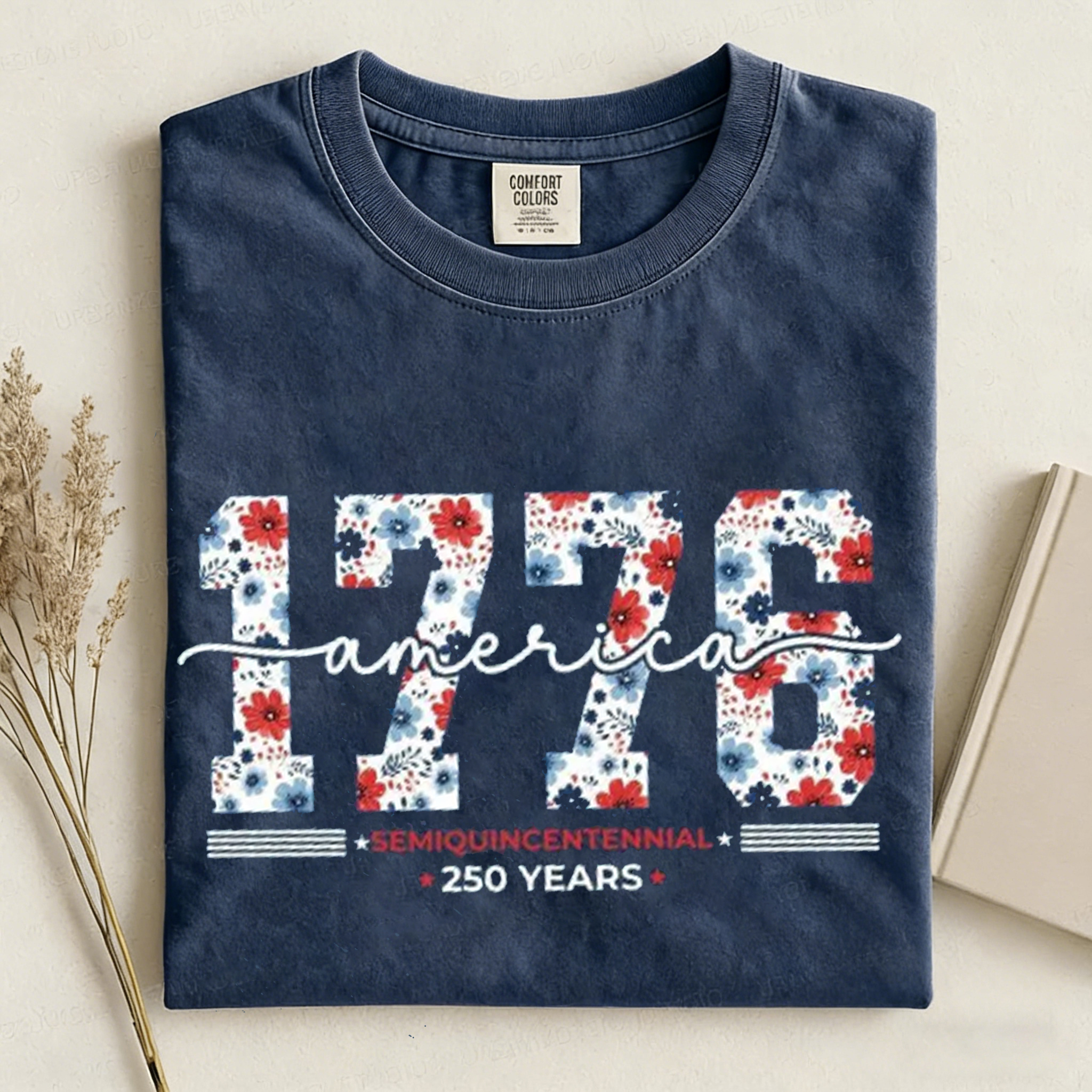 1776 2026 Land Of The Free Patriotic T-shirt