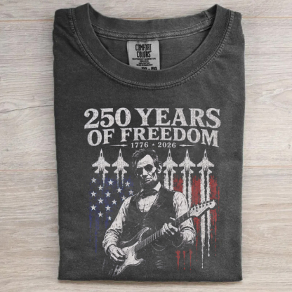 1776 2026 Land Of The Free Patriotic T-shirt