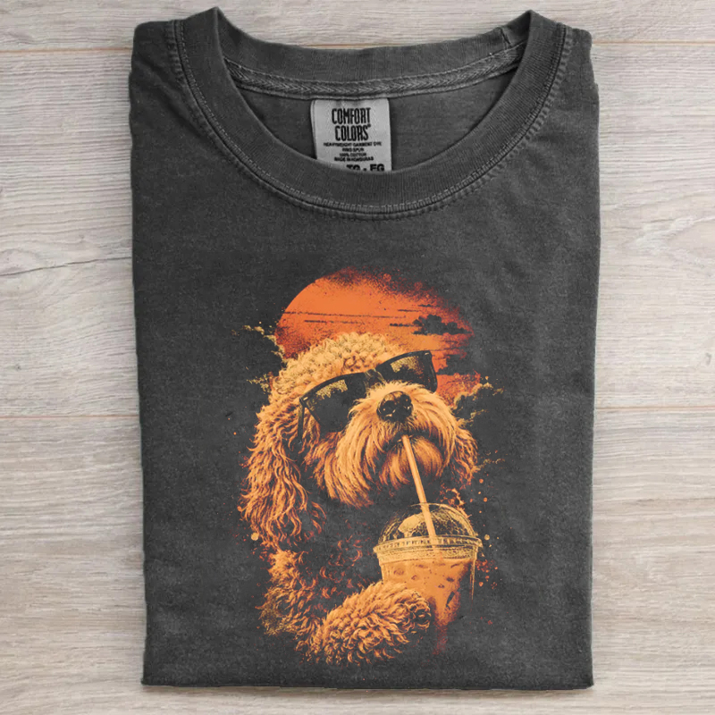 Funny Summer Dog T-shirt