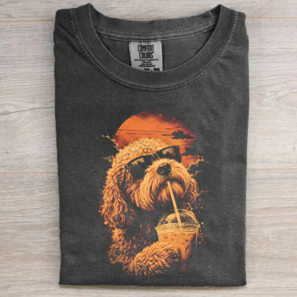 Funny Summer Dog T-shirt