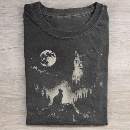 Vintage Funny Cat Shirt