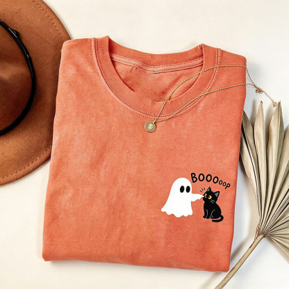 Boo Boop Ghost Cat T-shirt