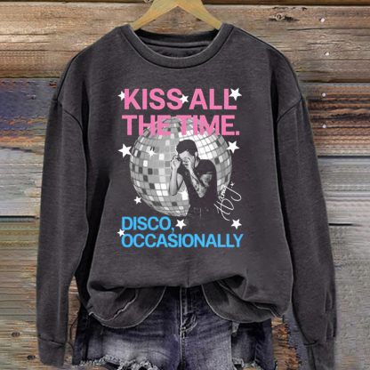 Retro Pop Concert Fan Disco Inspired Sweatshirt