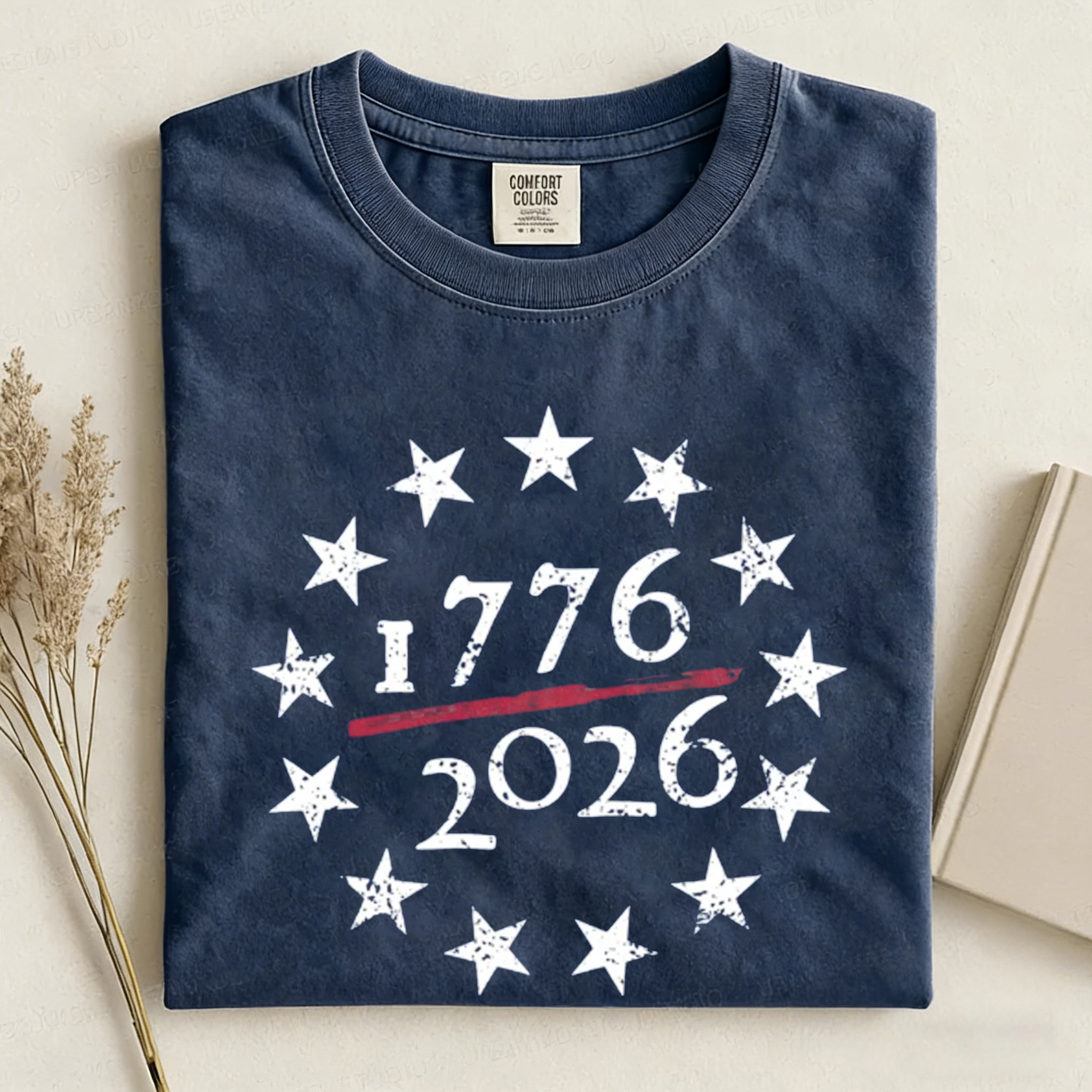 1776 2026 Land Of The Free Patriotic T-shirt