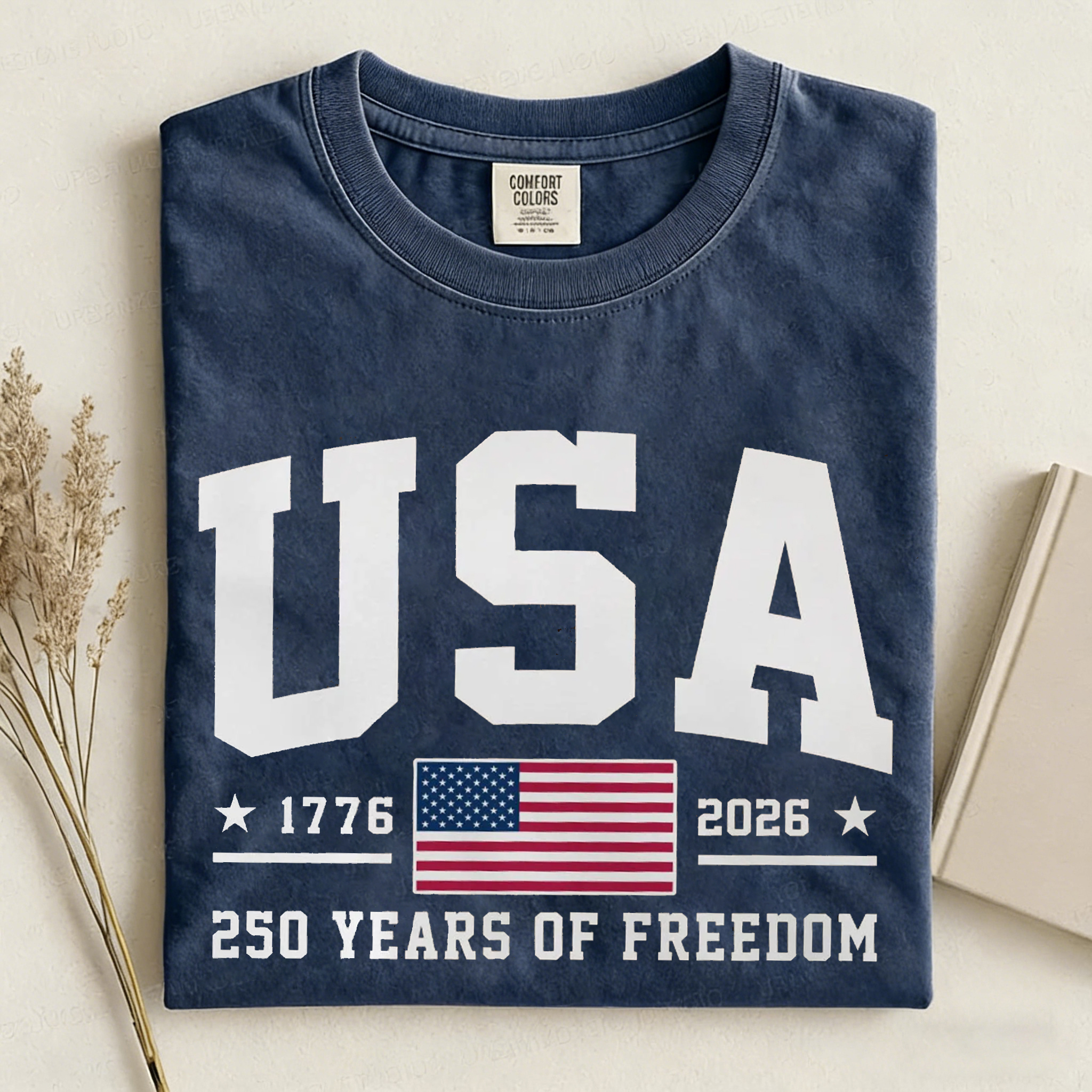 1776 2026 Land Of The Free Patriotic T-shirt