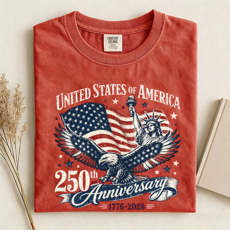1776 2026 Land Of The Free Patriotic T-shirt