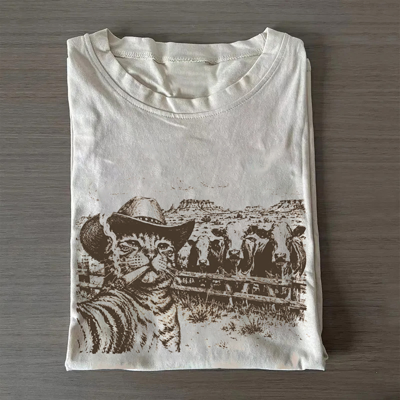 Cowboy Cat T-shirt
