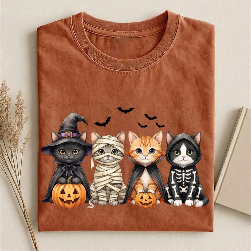 Halloween Cat T-shirt