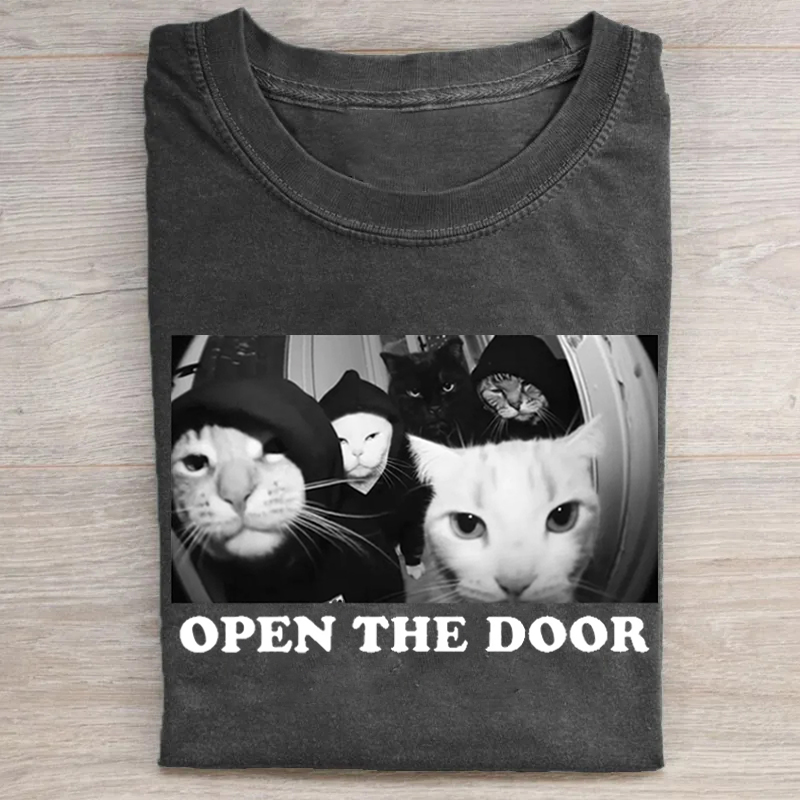 Funny Cat Gang T-shirt