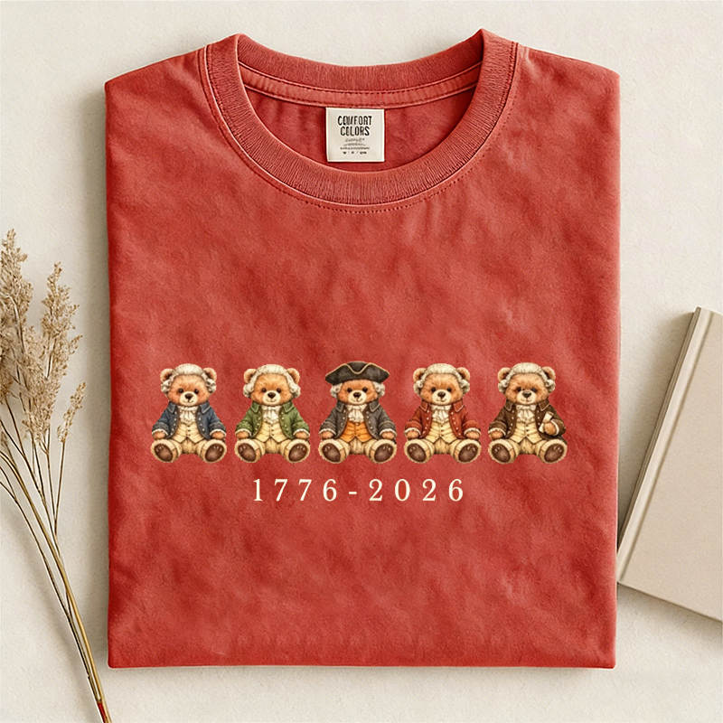 1776 2026 Land Of The Free Patriotic T-shirt